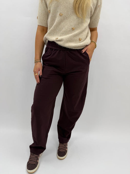 Amara Jogger Burgundy